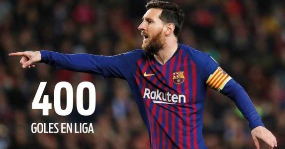 Messi, primul jucător care marchează 400 de goluri, în LaLiga