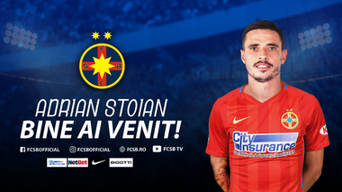 Adrian Stoian a semnat cu FCSB