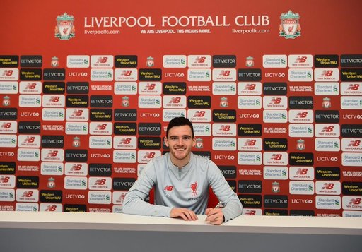 Andy Robertson şi-a prelungit contractul cu Liverpool