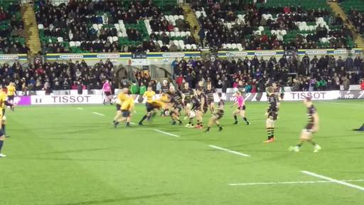 Timişoara Saracens a încheiat cu un eşec usturător grupa 1 a Challenge Cup: scor 3-111 cu Northampton Saints