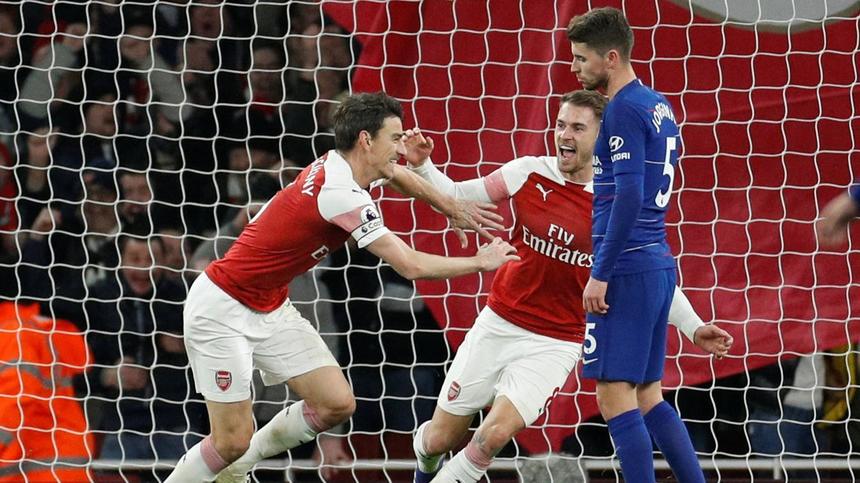 Arsenal a câştigat confruntarea cu Chelsea din Premier League, scor 2-0