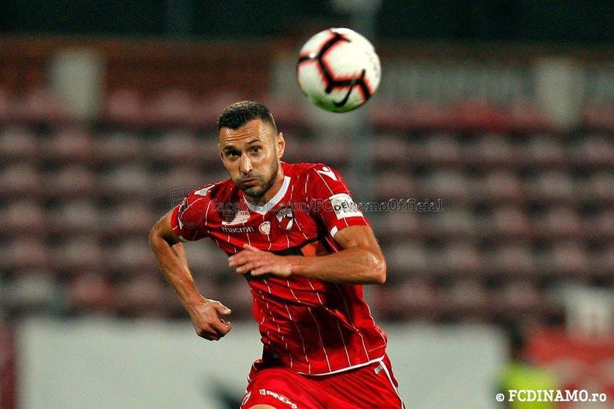 FC Dinamo a anunţat despărţirea de atacantul Mircea Axente