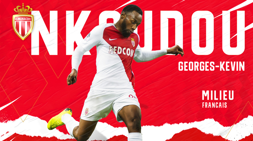 Nkoudou a fost împrumutat de Tottenham la AS Monaco