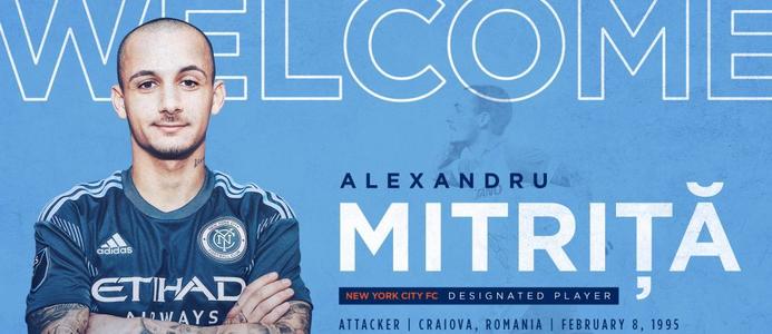 Mitriţă a semnat cu New York City FC