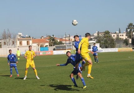 Selecţionata Under 16 a României, remiză cu Cipru, scor 1-1, într-un meci amical