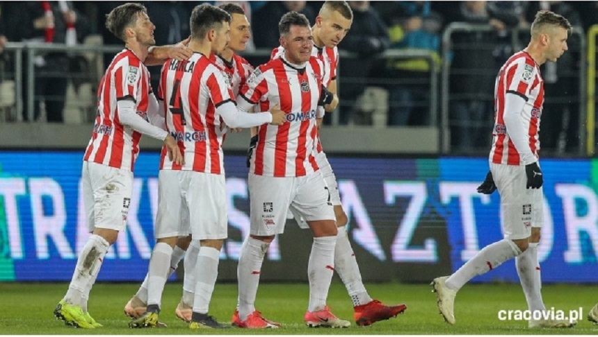 Hanca a marcat un gol şi a adus victoria echipei Cracovia în meciul cu Piast, scor 2-1