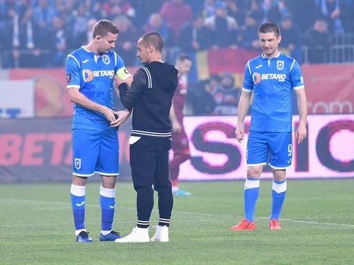 Universitatea Craiova a învins liderul CFR Cluj, scor 2-0, în Liga I