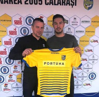 Gabriel Iancu, la Dunărea Călăraşi
