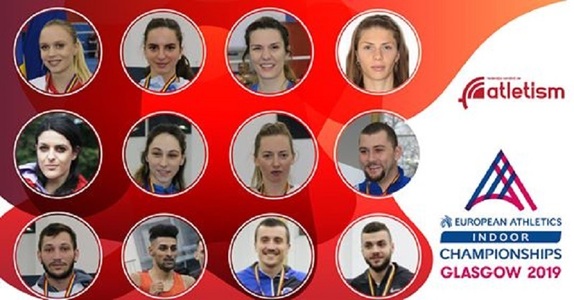România va fi reprezentată de 12 sportivi la CE de atletism în sală de la Glasgow