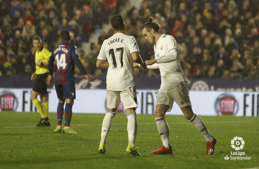 Real Madrid a învins în deplasare Levante, scor 2-1. Ambele goluri ale madrilenilor, din penalti