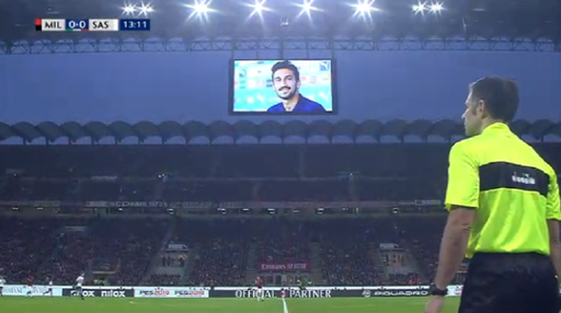 Davide Astori, omagiat la meciul Atalanta – Fiorentina, scor 3-1. Ilicici a plâns