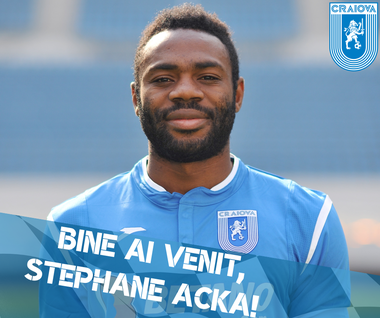 Stephane Acka, la CSU Craiova