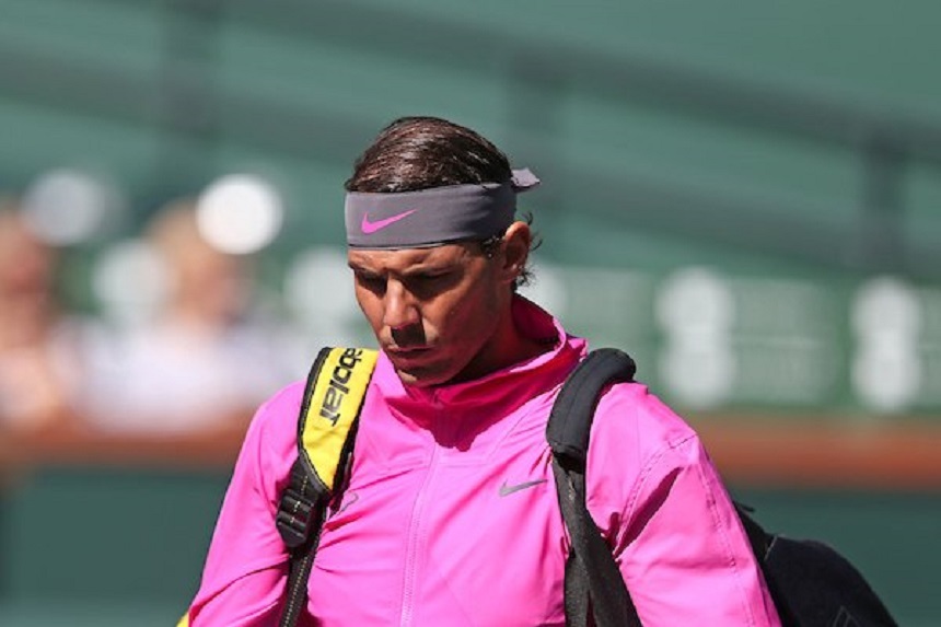 Nadal s-a retras de la turneul de la Indian Wells din cauza unei accidentări, înaintea semifinalei cu Federer. Elveţianul este în finală