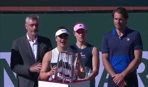 Bianca Andreescu, mesaj în limba română la festivitatea de premiere: Mulţumesc că sunteţi cu mine şi vă iubesc!