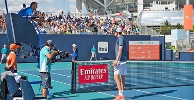 Moment insolit la turneul de la Miami: Opelka a cerut ca meciul său cu Schwartzmann să fie întrerupt câteva minute pentru că era orbit de soare