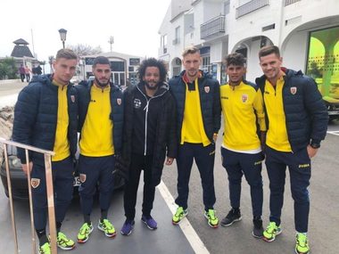 "Tricolorii mici" s-au întâlnit cu Marcelo la Marbella - FOTO