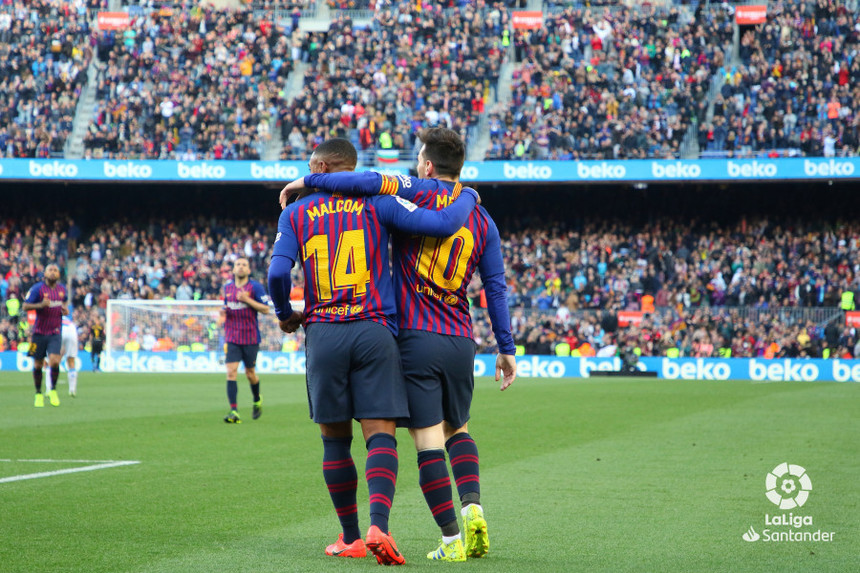 Messi a adus victoria echipei FC Barcelona în derbiul local cu Espanol, scor 2-0