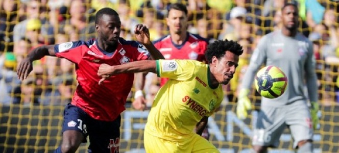 FC Nantes, cu Tătăruşanu rezervă, învinsă de Lille după ce a condus cu 2-0. Adversarii au marcat trei goluri în şapte minute, gazdele au ratat un penalti