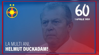 Helmuth Duckadam împlineşte astăzi 60 de ani