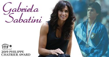 ITF: Gabriela Sabatini, câştigătoarea premiului Philippe Chatrier