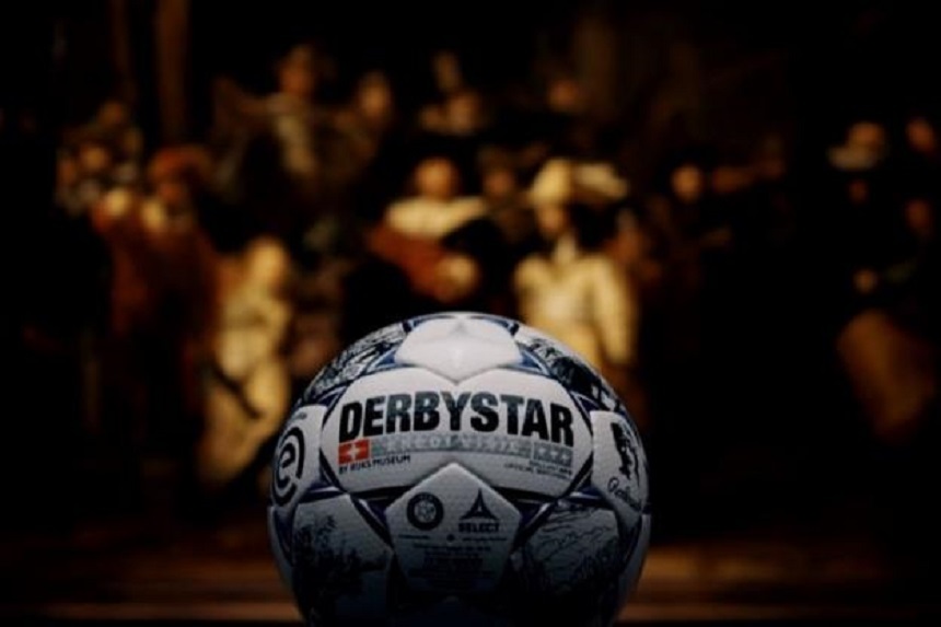 Mingea oficială a campionatului Olandei în sezonul viitor, dedicată lui Rembrandt