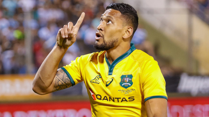 Israel Folau contestă rezilierea contractului cu federaţia australiană de rugby