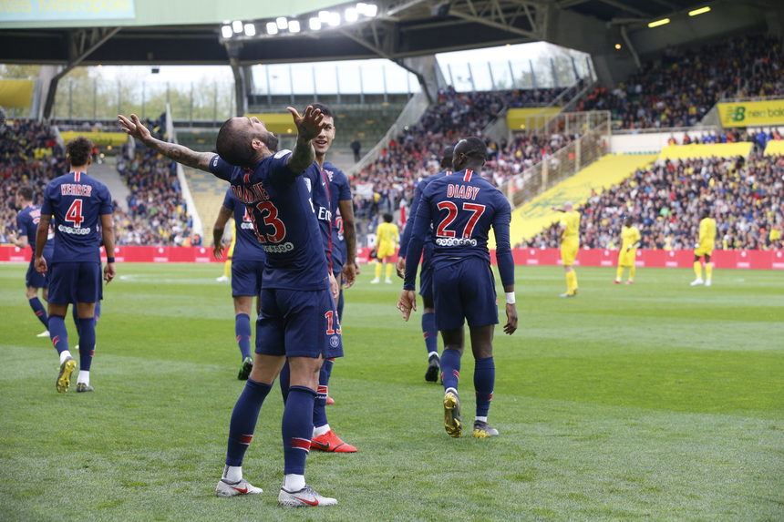 PSG a ratat o nouă ocazie de a obţine titlul în Ligue 1 cu câteva etape înainte de finalul sezonului: scor 2-3 cu Nantes