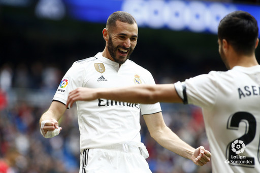 Real Madrid – Athletic Bilbao, scor 3-0. Benzema a înscris toate cele trei goluri