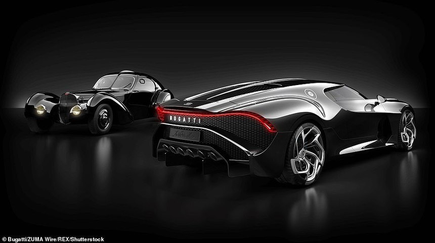 Cristiano Ronaldo ar fi cumpărat cea mai scumpă maşină din lume: Bugatti La Voiture Noire cu 11 milioane de euro