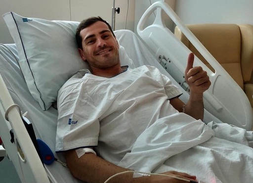 Iker Casillas ar putea fi externat luni