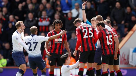 Premier League: Tottenham, cu doi jucători eliminaţi, a fost învinsă cu 1-0 de Bournemouth