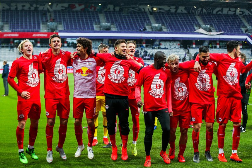 FC Salzburg a câştigat campionatul Austriei pentru a şasea oară consecutiv