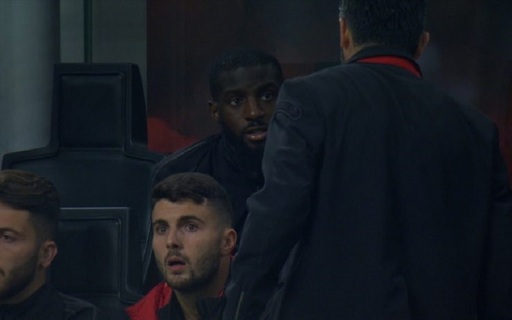 Bakayoko l-a insultat pe tehnicianul Gattuso la meciul AC Milan – Bologna, scor 2-1, la care a fost rezervă