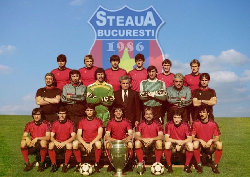 CSA Steaua şi FCSB sărbătoresc 33 de ani de la câştigarea Cupei Campionilor Europeni