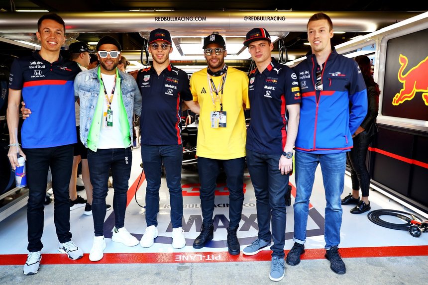 Neymar s-a dus la Barcelona pentru a asista la Marele Premiu de Formula 1 al Spaniei