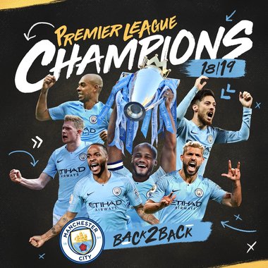 Manchester City a câştigat campionatul Angliei pentru a şasea oară în istoria sa şi a doua oară consecutiv