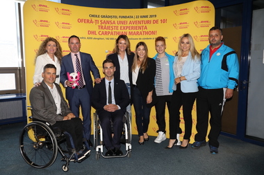 Constantina Diţă, Andreea Răducan, Gabriela Szabo şi Monica Roşu s-au alăturat comunităţii DHL Carpathian Marathon 