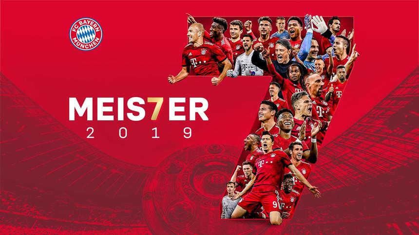 Bayern Munchen a câştigat pentru a 29-a oară campionatul Germaniei