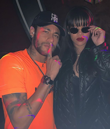 Neymar nu a fost prezent la ceremonia UNFP deoarece petrecea alături de Rihanna