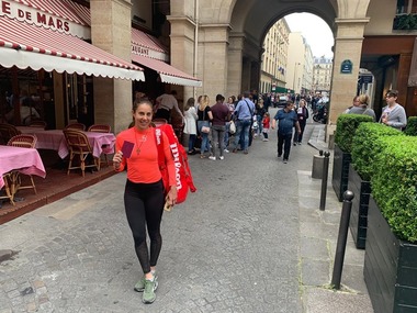 Mihaela Buzărnescu a votat la Paris