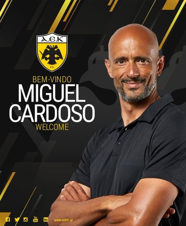 Portughezul Miguel Cardoso va antrena AEK Atena