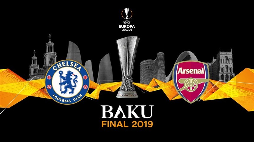 Chelsea şi Arsenal joacă, miercuri, la Baku, pentru câştigarea Ligii Europa