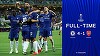 Căpitanul echipei Chelsea, Cesar Azpilicueta, a primit trofeul Ligii Europa de la preşedintele UEFA, Aleksander Ceferin