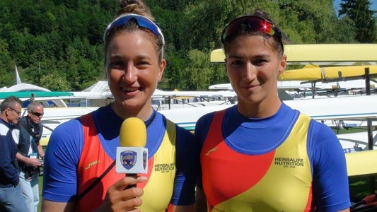 O nouă medalie pentru România la CE de canotaj; Argint la dublu vâsle feminin
