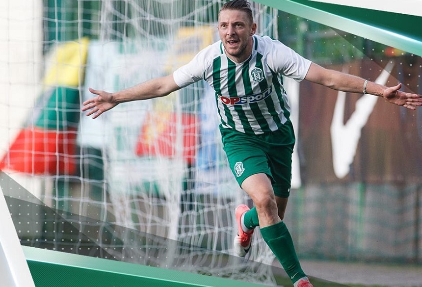 Liviu Antal a înscris două goluri pentru Zalgiris în campionatul Lituaniei