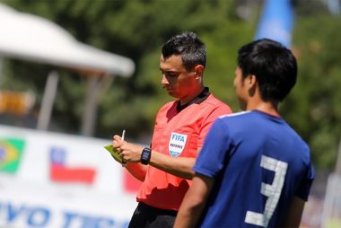Horaţiu Feşnic a arbitrat la turneul de la Toulon