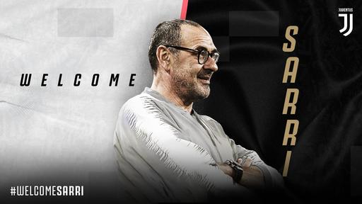 Maurizio Sarri, noul antrenor al echipei Juventus
