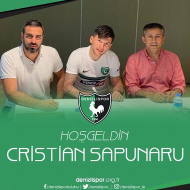 Cristian Sapunaru, la Denizlispor