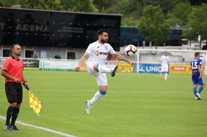Universitatea Craiova a remizat cu FK Orenburg, scor 1-1, în stagiul de pregătire din Austria