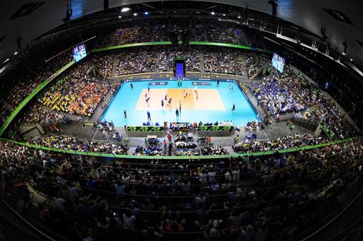 Volei Alba Blaj în grupe, Arcada Galaţi în turul al doilea, în Liga Campionilor la volei